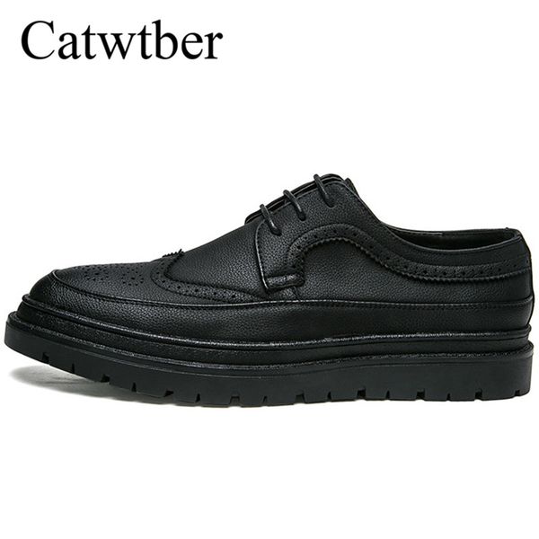 catwtber 2018 new classic outdoor leather men's shoes black brown official business shoes mature man cow leather
catwtber 2018 new classic outdoor leather men's shoes black brown official business shoes mature man cow leather