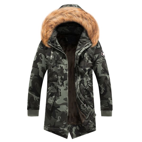 loldeal mens winter jacket extremely thicken fur hooded long anorak parka padded jacket men camouflage coat, Tan;black
loldeal mens winter jacket extremely thicken fur hooded long anorak parka padded jacket men camouflage coat, Tan;black