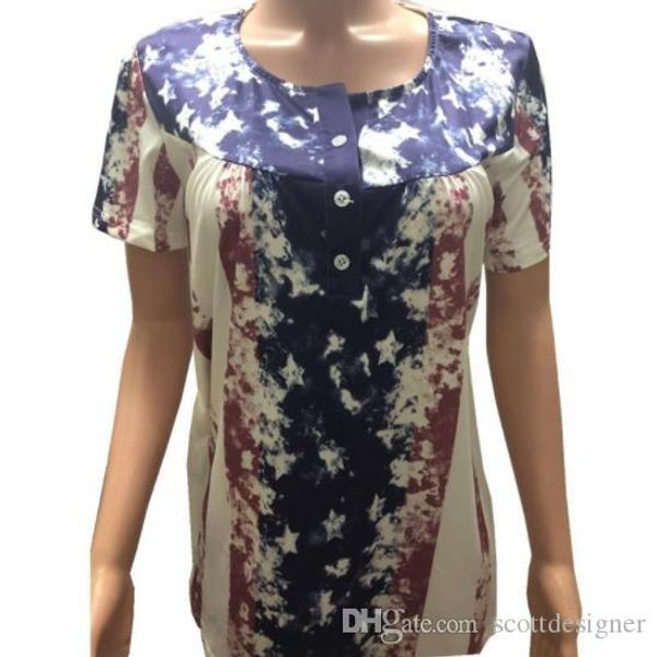 плюс размер женщин лето свободный дизайнер tshirts american style crew neck коротким рукавом женский одежда повседневная одежда, White
плюс размер женщин лето свободный дизайнер tshirts american style crew neck коротким рукавом женский одежда повседневная одежда, White