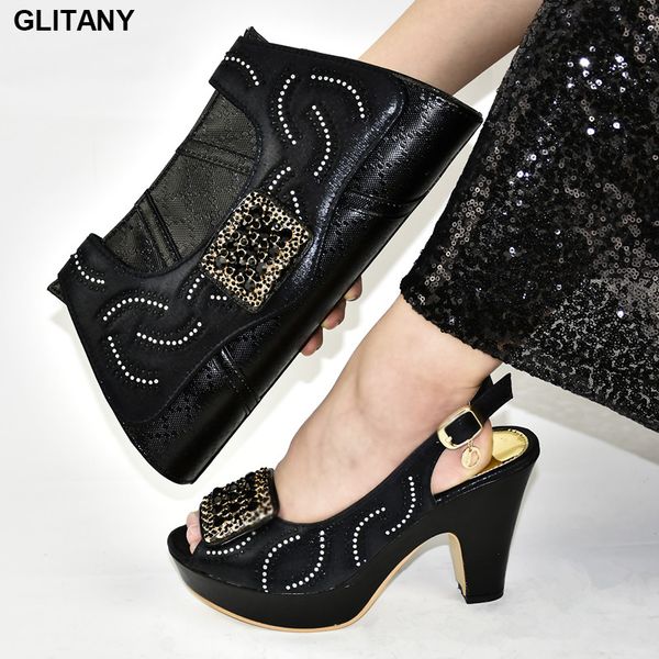 new fashion italian shoes and bags matching set shoes women 2020 nigerian women wedding and bags to match, Black
new fashion italian shoes and bags matching set shoes women 2020 nigerian women wedding and bags to match, Black