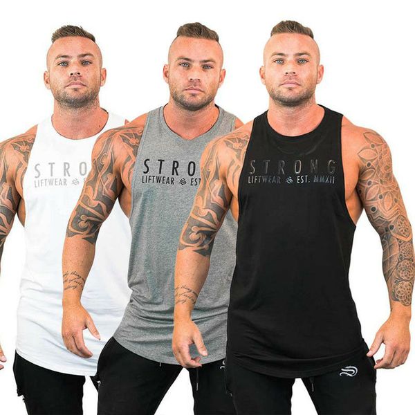 new men tank cotton letter print o-neck stringer bodybuilding gym fitness sports sleeveless muscle casual summer tee vest, White;black
new men tank cotton letter print o-neck stringer bodybuilding gym fitness sports sleeveless muscle casual summer tee vest, White;black