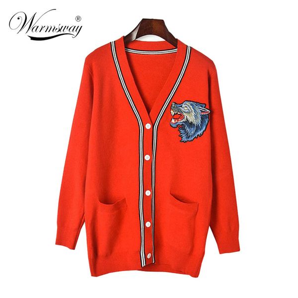 animal wolf head patchwork stripes knitted cardigan red cotrast 2019 women jacket long winter outcoat c-346, White;black
animal wolf head patchwork stripes knitted cardigan red cotrast 2019 women jacket long winter outcoat c-346, White;black