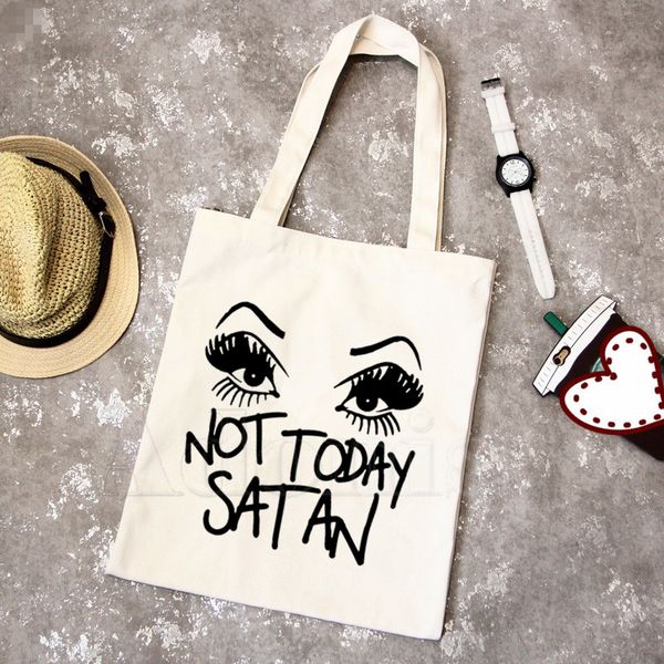 rupaul not today satan not today rupaul's drag race canvas simple cartoon print shopping bags fashion life pacakge hand bag
rupaul not today satan not today rupaul's drag race canvas simple cartoon print shopping bags fashion life pacakge hand bag