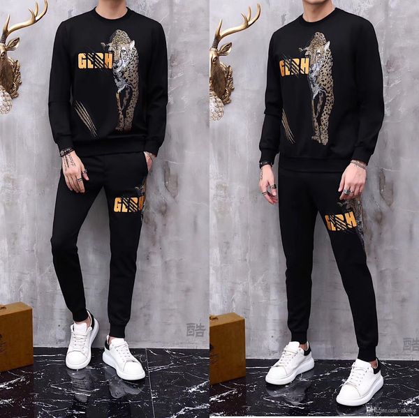 new fashion mens designer tracksuits men's hooded sweater embroidery irons the tiger casual pullover two piece black size -3x, Gray
new fashion mens designer tracksuits men's hooded sweater embroidery irons the tiger casual pullover two piece black size -3x, Gray