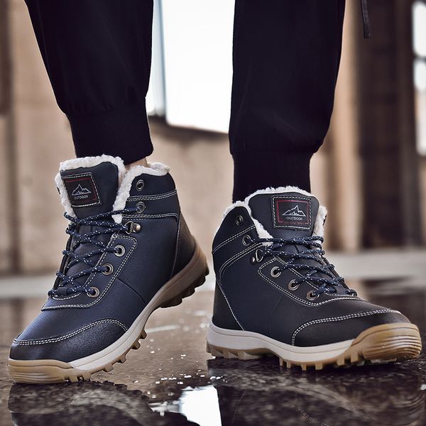 winter men's shoes new trend outdoor wear brand comfortable large size 47 plus velvet high to help warm short plush hiking shoes, Black
winter men's shoes new trend outdoor wear brand comfortable large size 47 plus velvet high to help warm short plush hiking shoes, Black