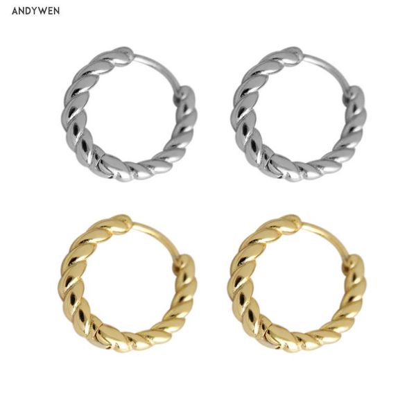 andywen 925 sterling silver 10mm screw huggies middle hoops women loops round pendiente jewelry 2020 fashion wedding, Golden;silver
andywen 925 sterling silver 10mm screw huggies middle hoops women loops round pendiente jewelry 2020 fashion wedding, Golden;silver
