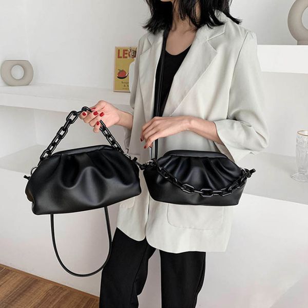 women dumpling shoulder bags fashion ladies chain messenger bag tide handbag clutch bag female cloud crossbody bags pu handbags
women dumpling shoulder bags fashion ladies chain messenger bag tide handbag clutch bag female cloud crossbody bags pu handbags