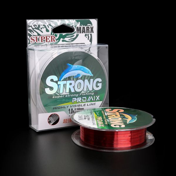 100m nylon fishing line super strong nylon/monofilament line japanese material wire for carp fishing thread/cord/string 4~15lb
100m nylon fishing line super strong nylon/monofilament line japanese material wire for carp fishing thread/cord/string 4~15lb