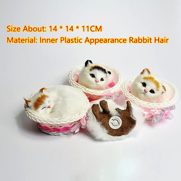 2020 new cat dolls in the basket simulation animal toy cats will meowth children's pet cat plush toys ornaments birthday gift
2020 new cat dolls in the basket simulation animal toy cats will meowth children's pet cat plush toys ornaments birthday gift