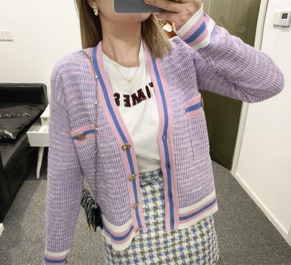 women sweater 2020 spring / summer new women's blue pink color gentle fresh knit top, White
women sweater 2020 spring / summer new women's blue pink color gentle fresh knit top, White
