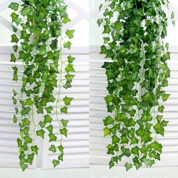 90cm artificial plant vine leaf plant green grass silk fake flower grape leaves for family garden party home wedding decoration
90cm artificial plant vine leaf plant green grass silk fake flower grape leaves for family garden party home wedding decoration