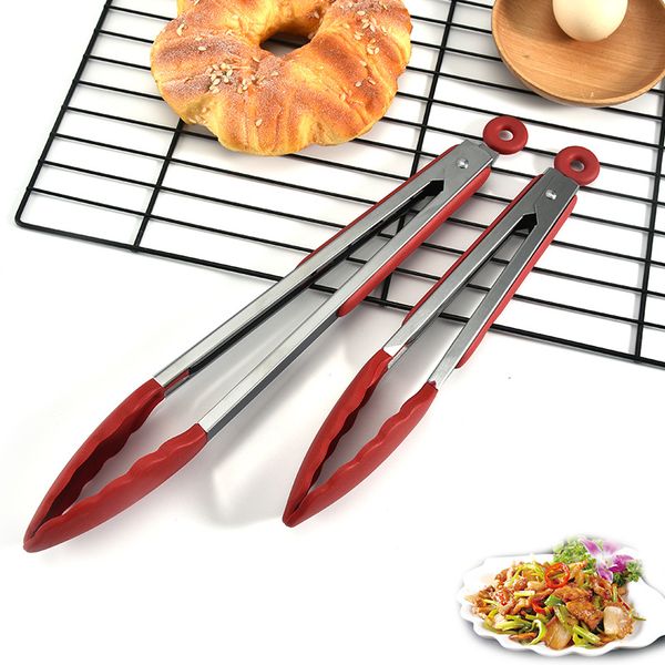 stainless steel silicone kitchen tongs bbq clip salad bread cooking food serving tongs restaurant food folder kitchen tools
stainless steel silicone kitchen tongs bbq clip salad bread cooking food serving tongs restaurant food folder kitchen tools