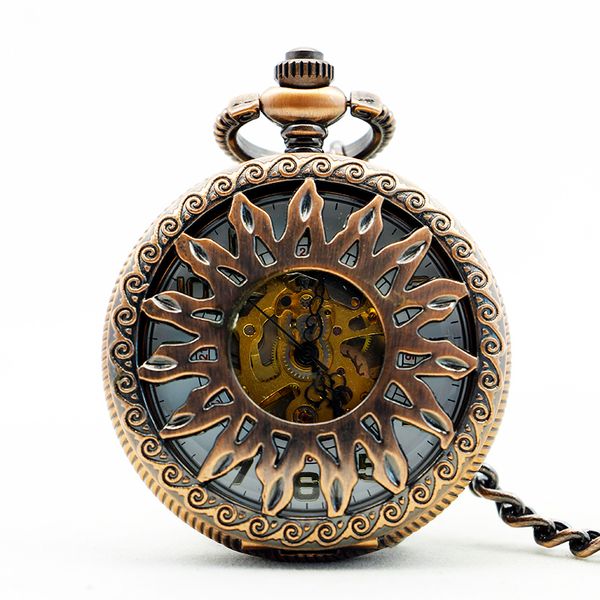 brand antique&vintage hollow sunflower white dial mechanical pocket watch men women with fob chain pjx1176, Slivery;golden
brand antique&vintage hollow sunflower white dial mechanical pocket watch men women with fob chain pjx1176, Slivery;golden