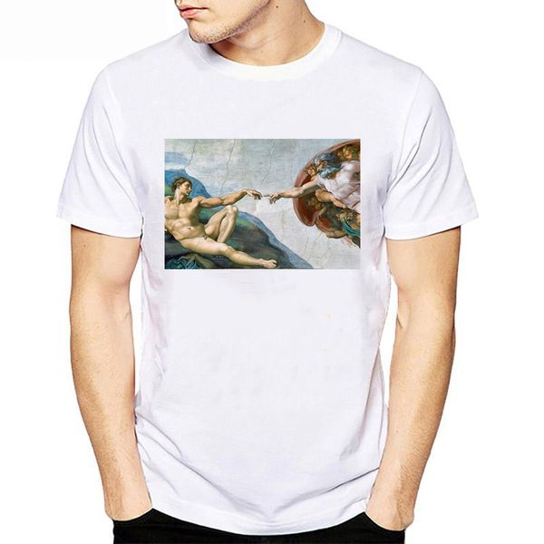new michelangelo cappella sistina t shirt men harajuku ulzzang tumblr t-shirt fashion vintage tshirt male's casual cotton, White;black
new michelangelo cappella sistina t shirt men harajuku ulzzang tumblr t-shirt fashion vintage tshirt male's casual cotton, White;black