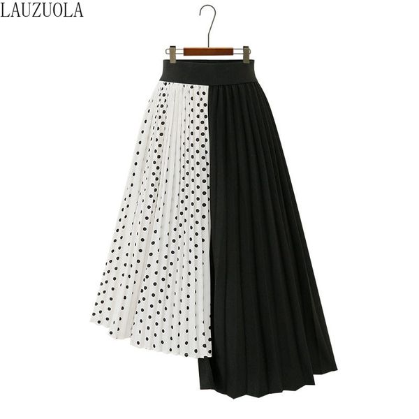 skirts asymmetrical polka dot pleated skirt plus size women summer fashion patchwork high waist midi chiffon 2021 streetwear 4xl, Black
skirts asymmetrical polka dot pleated skirt plus size women summer fashion patchwork high waist midi chiffon 2021 streetwear 4xl, Black