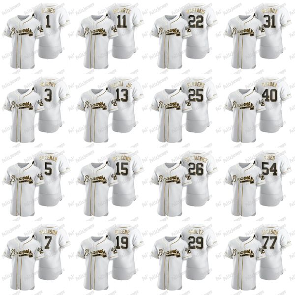 1 ozzie albies 2020 golden edition 13 ronald acuna jr. ender inciarte 54 max fried tyler flowers nick markakis shane greene jersey, Blue;black
1 ozzie albies 2020 golden edition 13 ronald acuna jr. ender inciarte 54 max fried tyler flowers nick markakis shane greene jersey, Blue;black