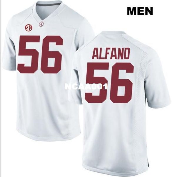 2019 new men alabama crimson tide antonio alfano #56 real full embroidery college jersey size s-4xl or custom any name or number jersey, Black;red
2019 new men alabama crimson tide antonio alfano #56 real full embroidery college jersey size s-4xl or custom any name or number jersey, Black;red