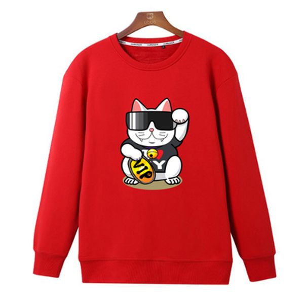 men hoodies sweatshirts cartoon lucky cat printing loose hip hop pullover couples autumn casual brand streetwear, Black
men hoodies sweatshirts cartoon lucky cat printing loose hip hop pullover couples autumn casual brand streetwear, Black