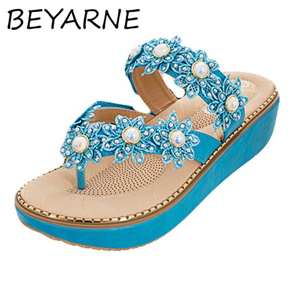 beyarne new summer shoes woman slipper women slippers slides sandals pearl word platform non-slip fashion flower beach flip flop, Black
beyarne new summer shoes woman slipper women slippers slides sandals pearl word platform non-slip fashion flower beach flip flop, Black