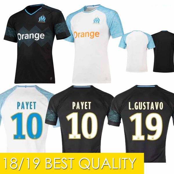 Marseille Home Blue Soccer Jerseys 18/19 #10 PAYET Olympique de Marseille Away Soccer Shirt 2019 #19 L.GUSTAVO #26 THAUVIN 3rd Uniform
Marseille Home Blue Soccer Jerseys 18/19 #10 PAYET Olympique de Marseille Away Soccer Shirt 2019 #19 L.GUSTAVO #26 THAUVIN 3rd Uniform