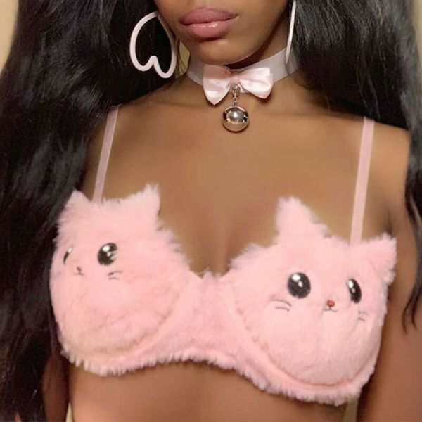 women bras cat bralette bralet bra bustier ladies new 2020 crop cami tank vest, Red;black
women bras cat bralette bralet bra bustier ladies new 2020 crop cami tank vest, Red;black