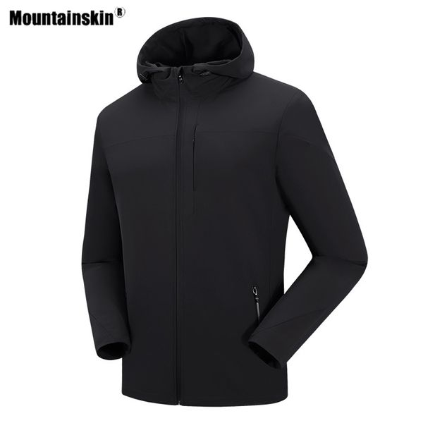 mountainskin men's hiking hooded jacket outdoor sport breathable windbreaker climbing camping trekking windproof male coat va615, Blue;black
mountainskin men's hiking hooded jacket outdoor sport breathable windbreaker climbing camping trekking windproof male coat va615, Blue;black
