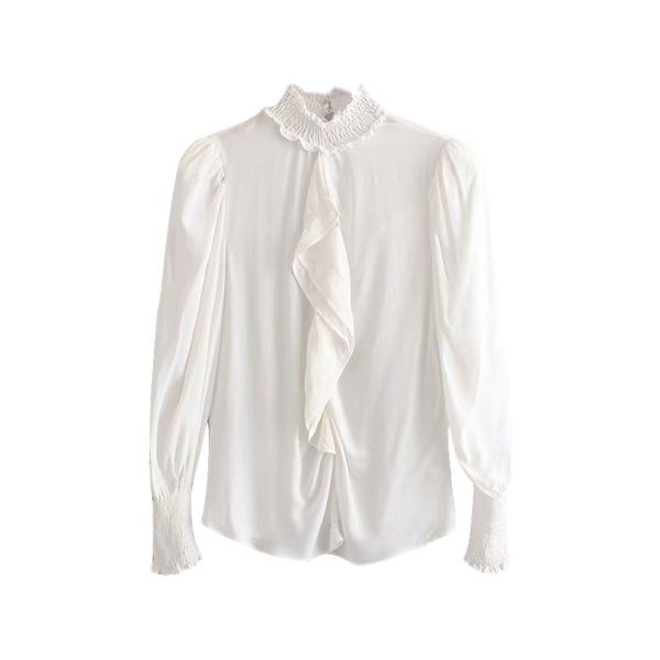 chic puff long sleeve white blouse women turtleneck ruffle fashion stylish ladies shirts autumn hollow out streetwear tunic
chic puff long sleeve white blouse women turtleneck ruffle fashion stylish ladies shirts autumn hollow out streetwear tunic