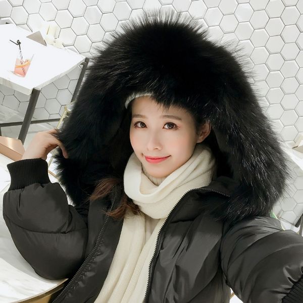 padded winter jacket women loose korean long parka cotton warm coat large fur collar wadded clothes woman parkas kj792, Black
padded winter jacket women loose korean long parka cotton warm coat large fur collar wadded clothes woman parkas kj792, Black
