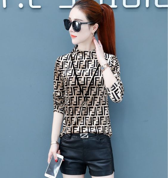 womens designer t shirts fashion turtleneck t shirt women long sleeved designer tshirt black f khaki f plus velvet bottoming shirts selling
womens designer t shirts fashion turtleneck t shirt women long sleeved designer tshirt black f khaki f plus velvet bottoming shirts selling