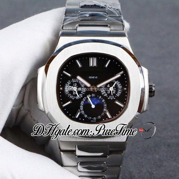 nautilus 5740 moon phase day date automatic mens watch steel case black texture dial stick markers stainless steel bracelet puretime e98a1, Slivery;brown
nautilus 5740 moon phase day date automatic mens watch steel case black texture dial stick markers stainless steel bracelet puretime e98a1, Slivery;brown