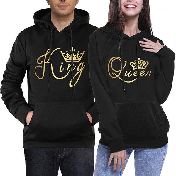 autumn spring lovers pullovers long sleeved hooded sweatshirts king queen hoodies men women, Black
autumn spring lovers pullovers long sleeved hooded sweatshirts king queen hoodies men women, Black
