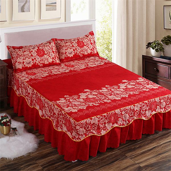 Home Textile Bedcover European Style Bedspread Polyester Cotton Bed Skirts Flowers Colourful Bed Linings150X200cm Queen Size
Home Textile Bedcover European Style Bedspread Polyester Cotton Bed Skirts Flowers Colourful Bed Linings150X200cm Queen Size