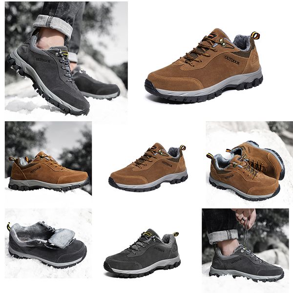 for men outdoor hiking shoes villus keep warm triple brown grey designer trainer sneakers size 39-46, White;red
for men outdoor hiking shoes villus keep warm triple brown grey designer trainer sneakers size 39-46, White;red