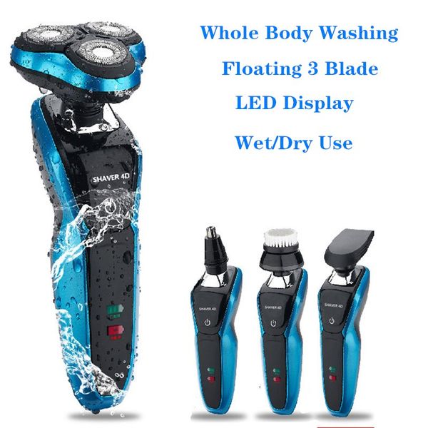 whole body washing electric shaver floating 3 blade shaving machine men's led display trimmer wet/dry use quick charge razor 40d
whole body washing electric shaver floating 3 blade shaving machine men's led display trimmer wet/dry use quick charge razor 40d
