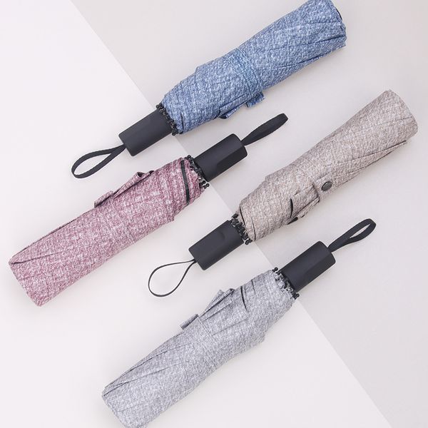 jeans denim color sunny umbrella fashion parasol three folding windproof non-automatic business umbrella for men women
jeans denim color sunny umbrella fashion parasol three folding windproof non-automatic business umbrella for men women
