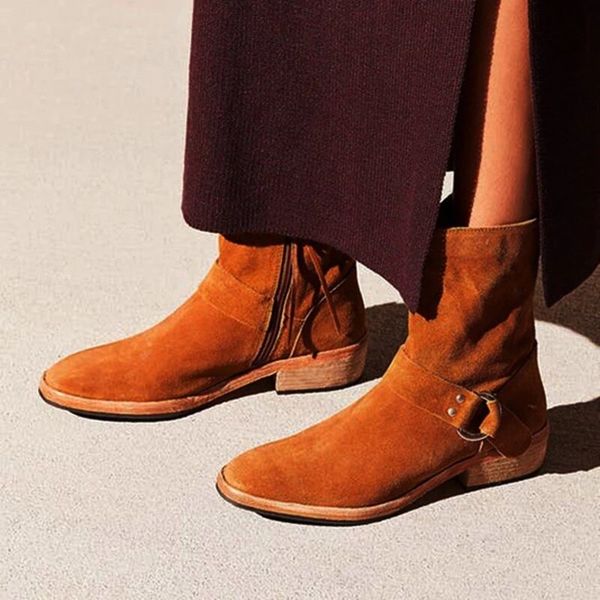 new ladies western stretch fabric boots leather women boots ankle roman pointed casual booties autumn winter women, Black
new ladies western stretch fabric boots leather women boots ankle roman pointed casual booties autumn winter women, Black