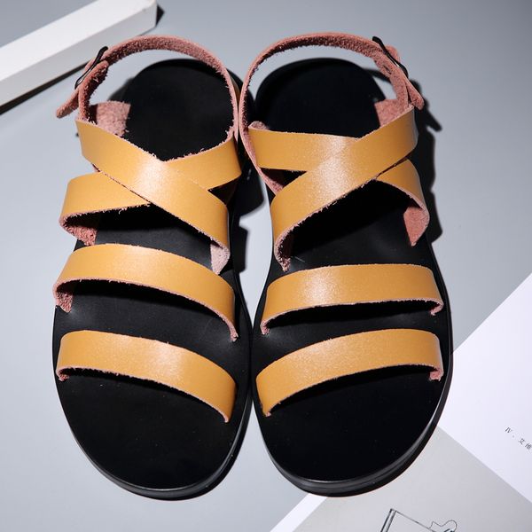 transpirables sandles cuire casa big summer zandalias masculina uomo flat para waterproof shoes outdoor heren playa couro work, Black
transpirables sandles cuire casa big summer zandalias masculina uomo flat para waterproof shoes outdoor heren playa couro work, Black
