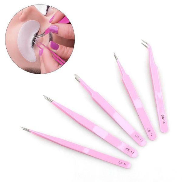 eyelash extension straight bend tweezers stainless steel macaron candy pink anti-static eye lashes nipper beauty tool 5 styles 
eyelash extension straight bend tweezers stainless steel macaron candy pink anti-static eye lashes nipper beauty tool 5 styles