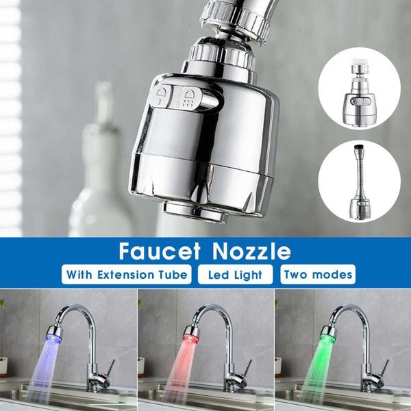 led light 7 colors water saving abs faucet aerators water tap nozzle filter splash-proof faucets bubbler for kitchen bathroom
led light 7 colors water saving abs faucet aerators water tap nozzle filter splash-proof faucets bubbler for kitchen bathroom