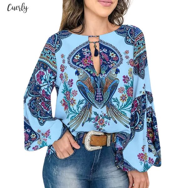 glamaker boho print chiffon blouse shirt women long latern tassel sleeve v neck elegant female summer fashion loose blouse, White
glamaker boho print chiffon blouse shirt women long latern tassel sleeve v neck elegant female summer fashion loose blouse, White