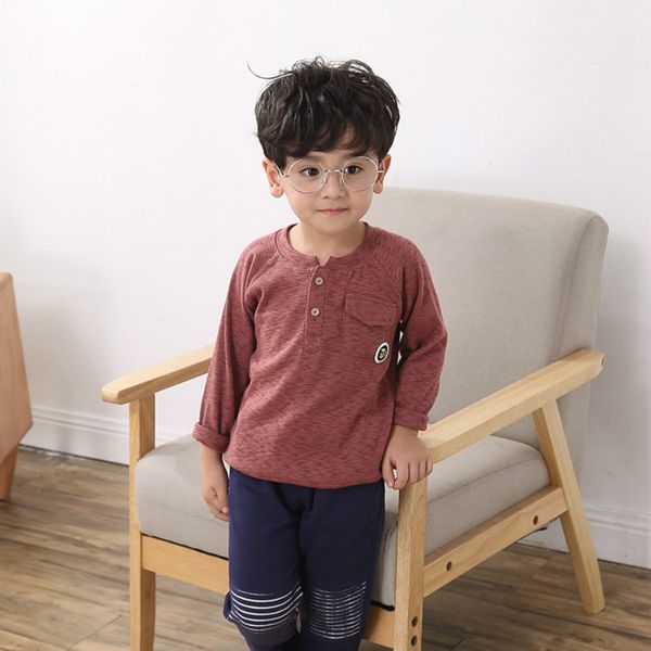 kids baby boys t-shirt infant toddler long sleeve solid cotton shirt children spring autumn clothes, Blue
kids baby boys t-shirt infant toddler long sleeve solid cotton shirt children spring autumn clothes, Blue