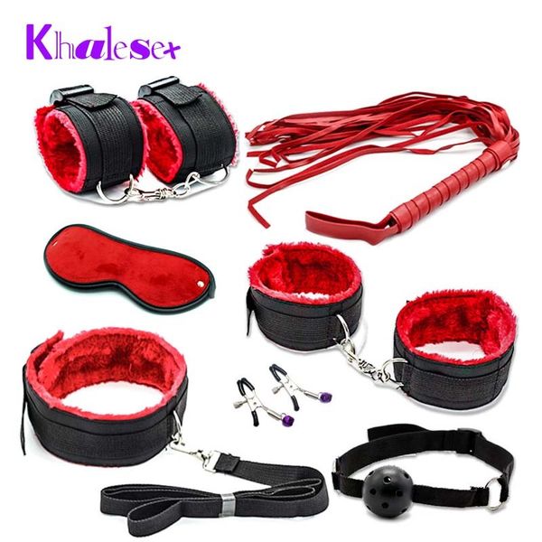 khale7 pcs c18112701 fetish bondage set toys restraint toys slave woman couples hands nipple clamps whip erotic for xrikn
khale7 pcs c18112701 fetish bondage set toys restraint toys slave woman couples hands nipple clamps whip erotic for xrikn