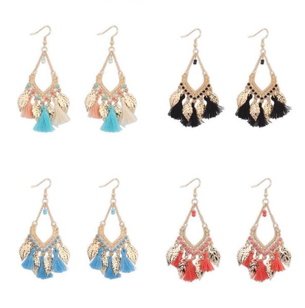 fashion-national style tassel earrings earrings europe and the united states creative metal leaves long nightclub popular ear jewelry, Silver
fashion-national style tassel earrings earrings europe and the united states creative metal leaves long nightclub popular ear jewelry, Silver