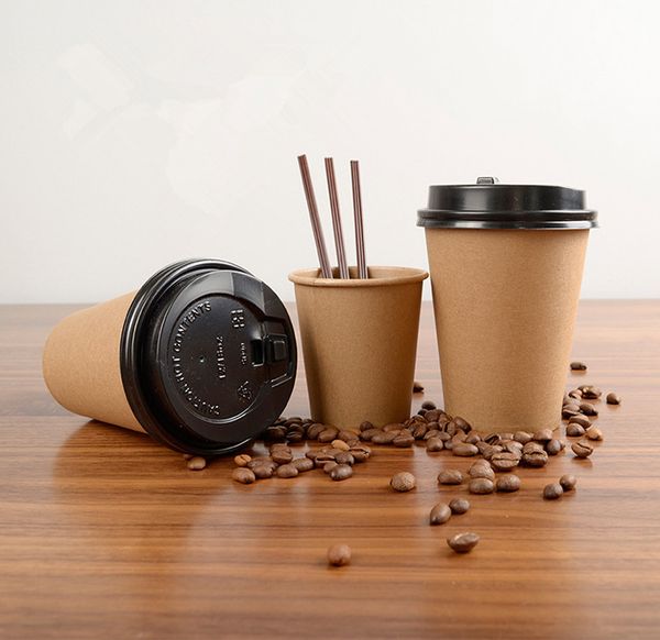 100pcs/pack paper coffee cup disposable paper cup with lid cover eco friendly tea cup drinking accessories
100pcs/pack paper coffee cup disposable paper cup with lid cover eco friendly tea cup drinking accessories