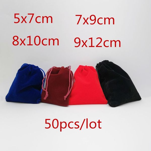 50pcs red velvet bag gift jewellery pouches velvet jewelry display necklace gift box packaging bags for bag drawstring bags, Pink;blue
50pcs red velvet bag gift jewellery pouches velvet jewelry display necklace gift box packaging bags for bag drawstring bags, Pink;blue