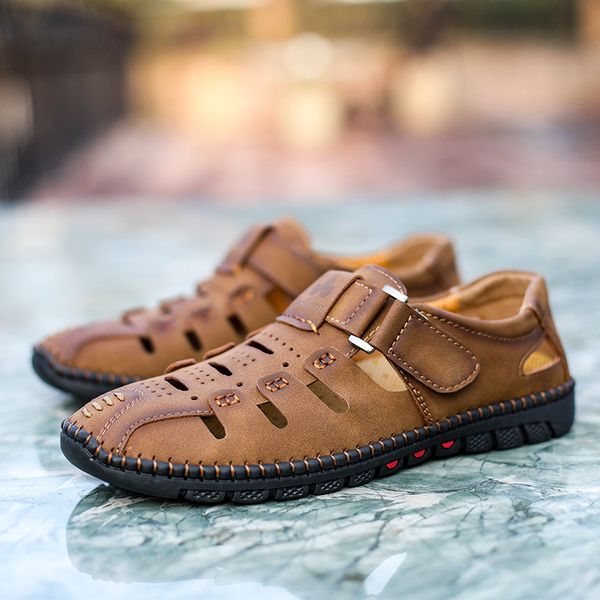 handmade sandals men 2020 men's shoes mens sandals summer outdoor leather casual man beach sandles sandalias hombre plus size 48, Black
handmade sandals men 2020 men's shoes mens sandals summer outdoor leather casual man beach sandles sandalias hombre plus size 48, Black