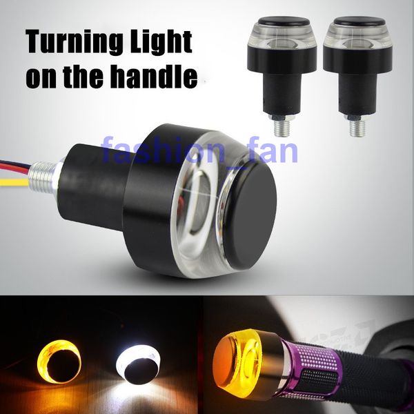 2pcs/set motorcycle handlebar end aluminum turn signal light flasher handle bar modified side marker motorbike universal accessories lamp
2pcs/set motorcycle handlebar end aluminum turn signal light flasher handle bar modified side marker motorbike universal accessories lamp