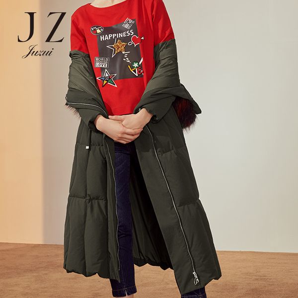 women's down & parkas 2021 winter style long jacket over the knees waist juzui, Black
women's down & parkas 2021 winter style long jacket over the knees waist juzui, Black