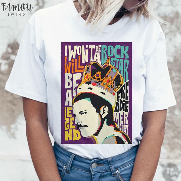 freddie mercury queen band t shirt women harajuku ullzang t shirt fashion queen tshirt 90s graphic rock tees female, White
freddie mercury queen band t shirt women harajuku ullzang t shirt fashion queen tshirt 90s graphic rock tees female, White