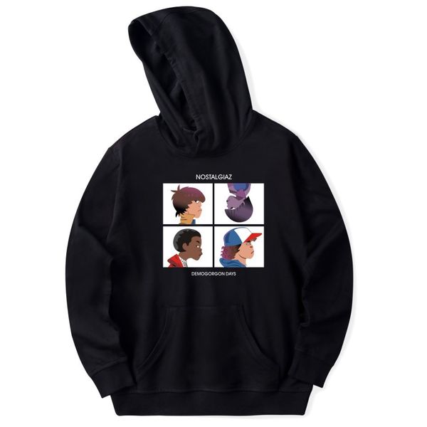 странные вещи свитер с капюшоном свитер спорт мужская толстовка повседневная куртка, вскользь европейские и американские хлопковые мужские х, Black 
странные вещи свитер с капюшоном свитер спорт мужская толстовка повседневная куртка, вскользь европейские и американские хлопковые мужские х, Black